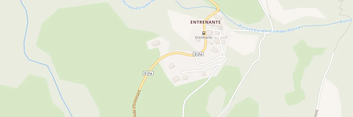 Plan du 882 Rte d’Entrenant à La Thuile