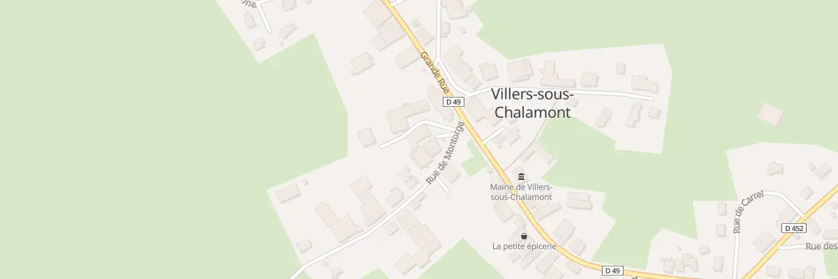 Plan du 3 Pl de l’Eglise à Villers-sous-Chalamont