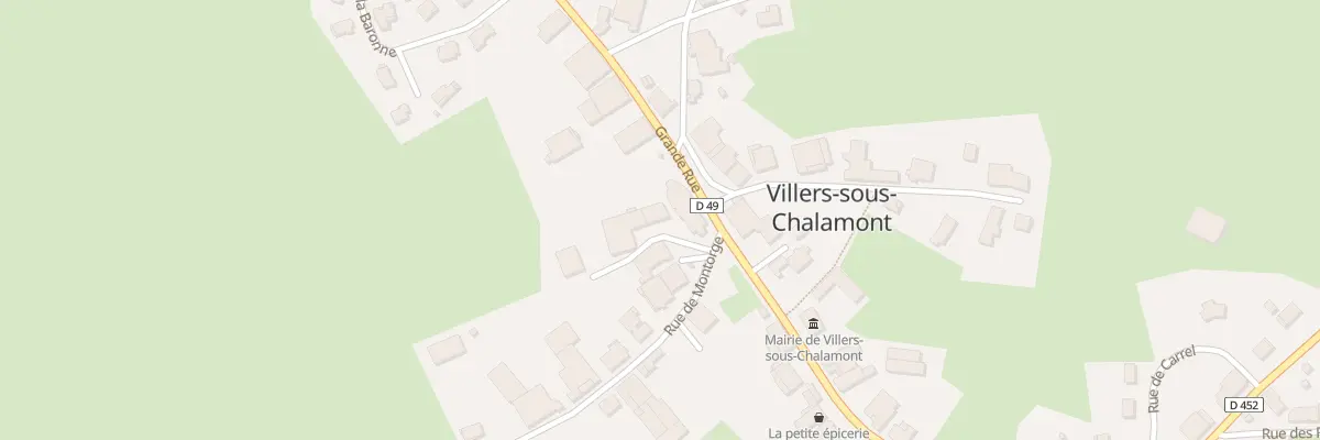 Plan du 1 Pl de l’Eglise à Villers-sous-Chalamont