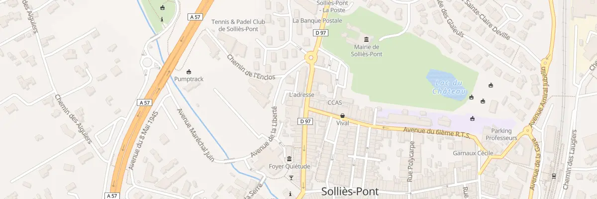 Plan du 4 Rue de la République à Solliès-Pont