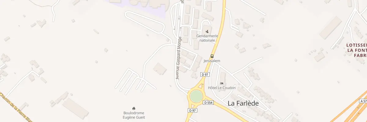 Plan du 130 Imp Emile Zola à La Farlède