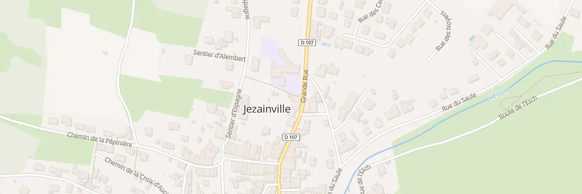 Plan du 17 Gr Grande Rue à Jezainville