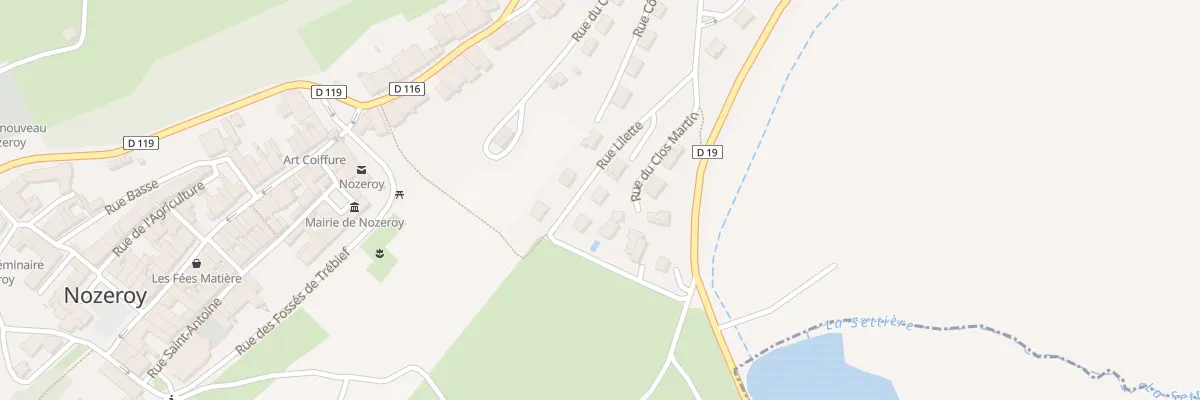 Plan du 4 Rue Lillette à Nozeroy