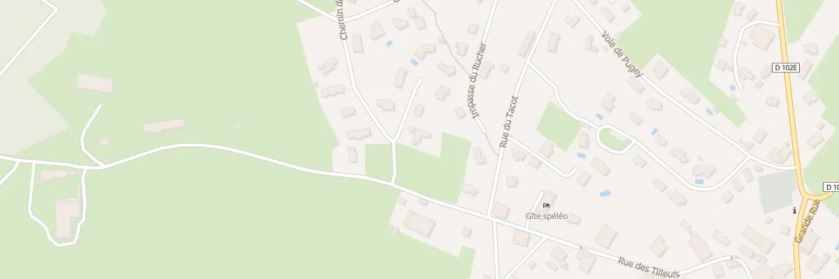 Plan du 2 Imp au Nid des Oiseaux à Montrond-le-Château