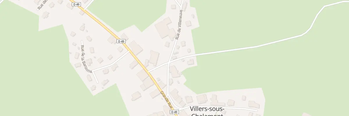 Plan du 1 Rue du Court Champ à Villers-sous-Chalamont
