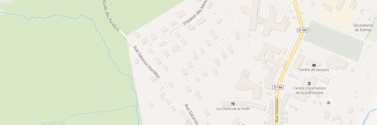 Plan du 3 Rue du Grand Pré à Darney