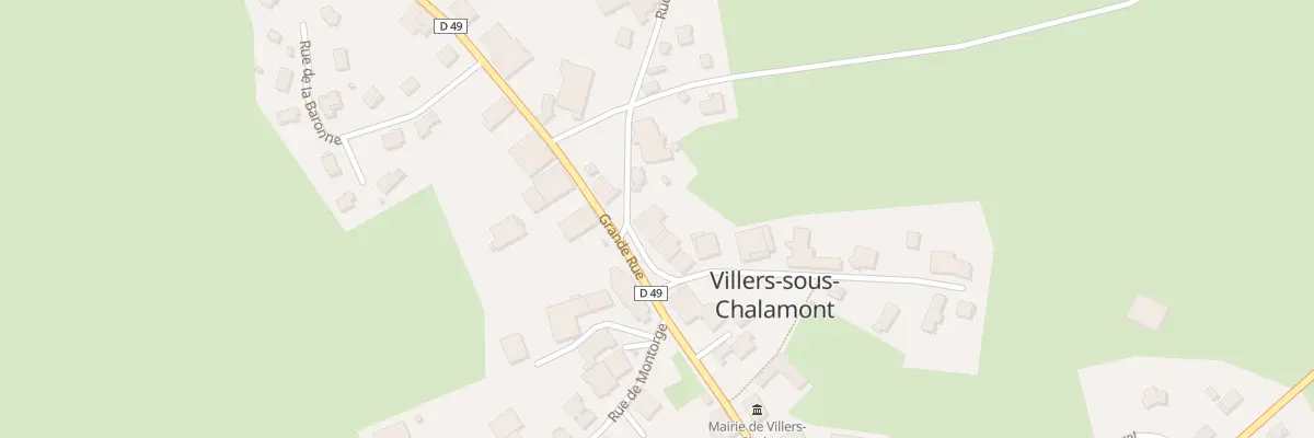 Plan du 30 Gr Grande Rue à Villers-sous-Chalamont