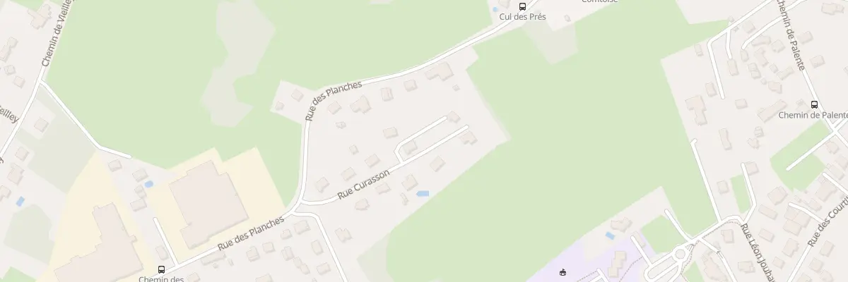 Plan du 9 Rue Curasson à Besançon