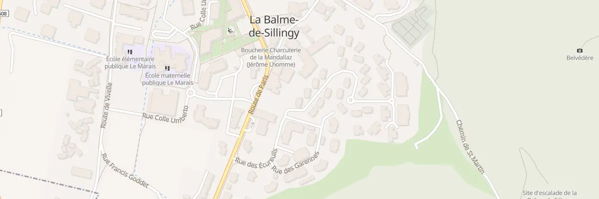 Plan du 3 Rue des Epervières à La Balme-de-Sillingy