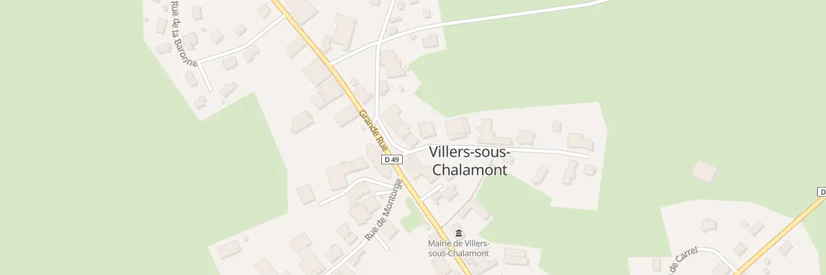 Plan du 1 Rue du Chalet à Villers-sous-Chalamont