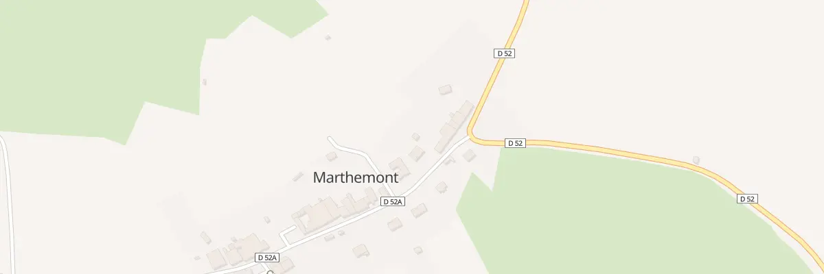 Plan du 5801 Le Village à Marthemont