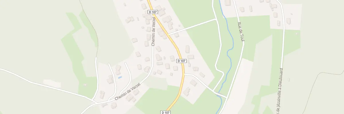 Plan du 52 Rue Saint Aubin à Jezainville