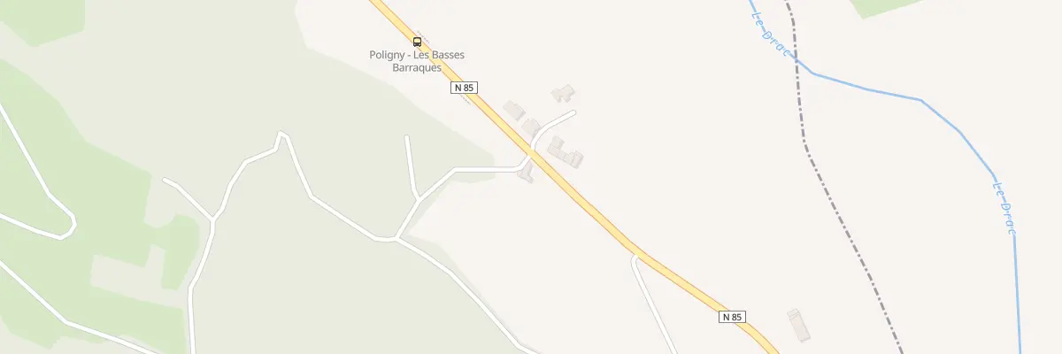Plan du 5089 Les Gorges à Poligny