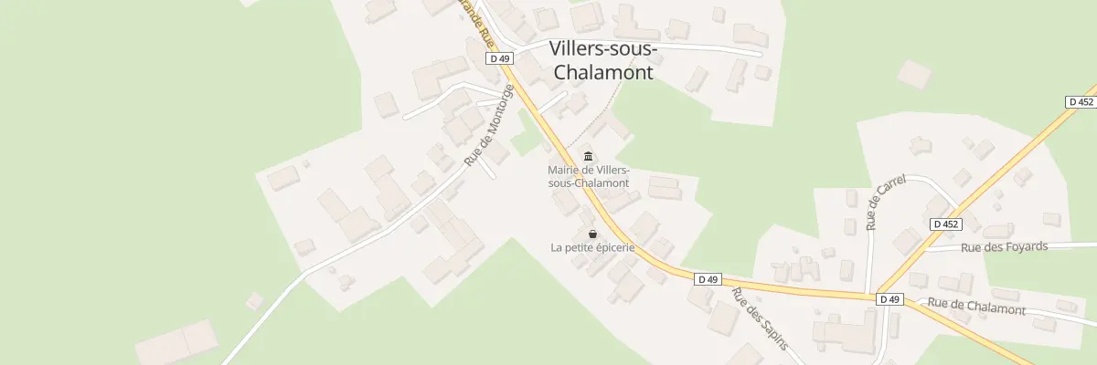 Plan du 19 Gr Grande Rue à Villers-sous-Chalamont