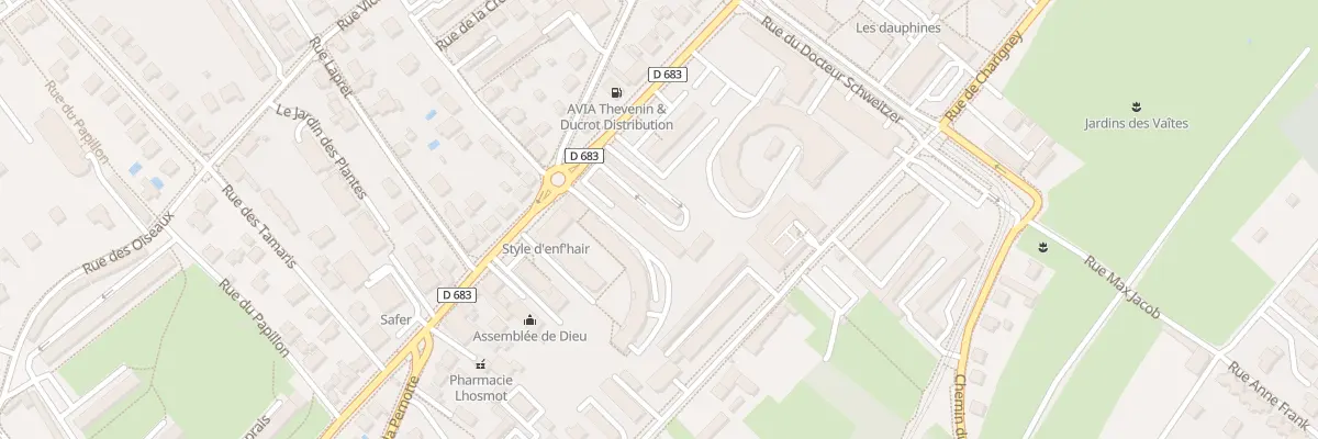 Plan du 130C Rue de Belfort à Besançon