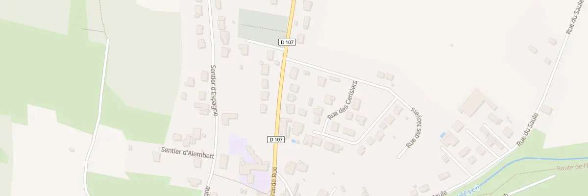 Plan du 42 Gr Grande Rue à Jezainville