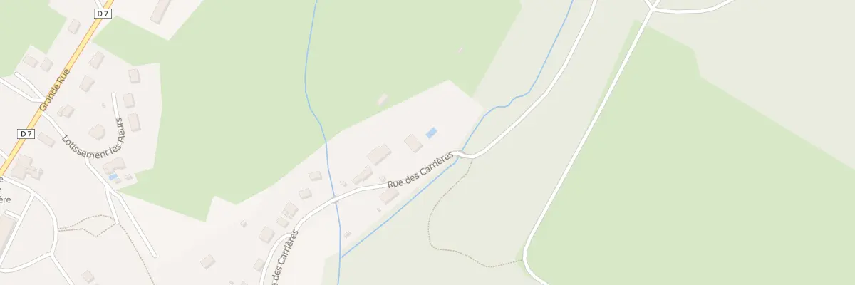 Plan du 35 Rue des Carrières à Passavant-la-Rochère