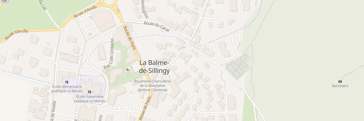 Plan du 12 Rte de Choisy à La Balme-de-Sillingy