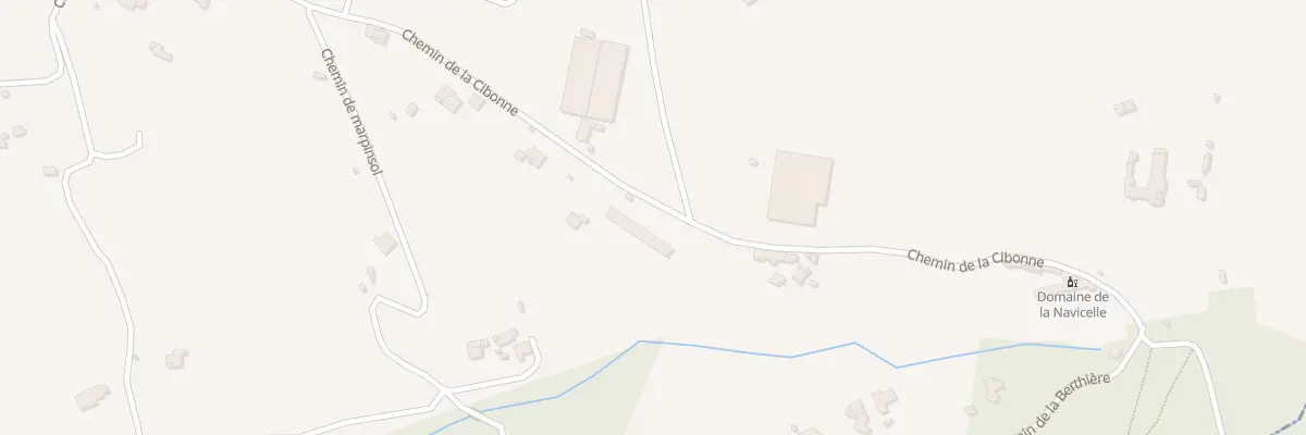 Plan du 1331 Che de la Cibonne au Pradet