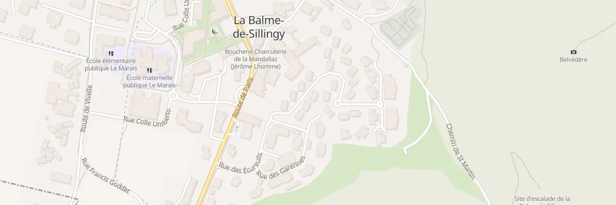 Plan du 8 Rue des Epervières à La Balme-de-Sillingy