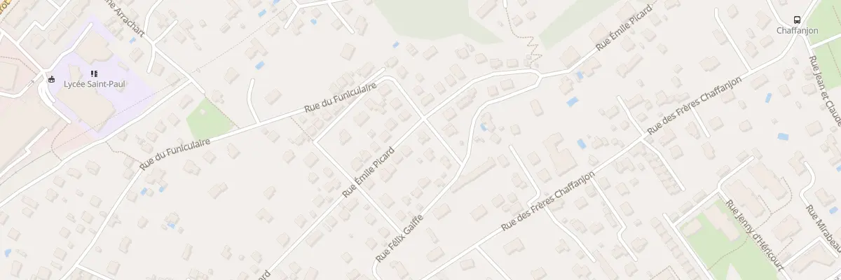 Plan du 46 Rue Emile Picard à Besançon