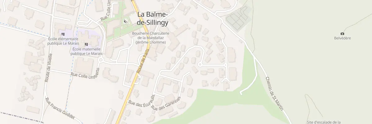Plan du 10 Rue des Epervières à La Balme-de-Sillingy