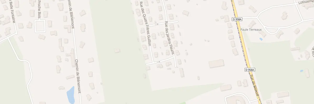 Plan du 57 Rue des Quatre Freres Guillon à Maidières