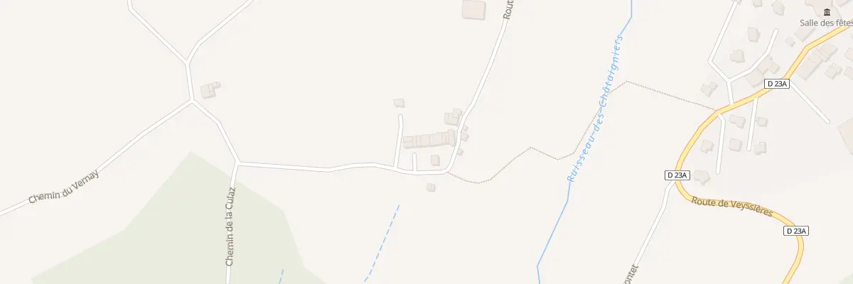 Plan du 5091B Chez Bretton à Cernex