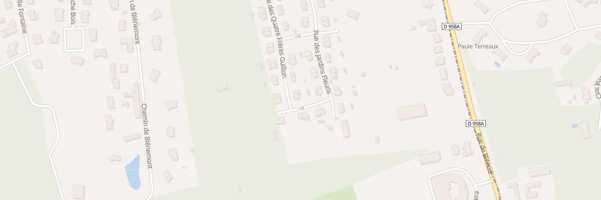 Plan du 58 Rue des Quatre Freres Guillon à Maidières
