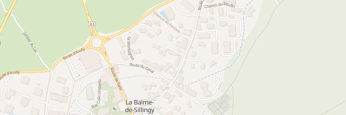 Plan du 21 Rte de Choisy à La Balme-de-Sillingy