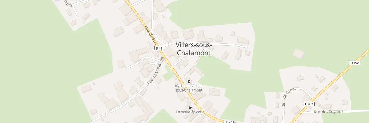 Plan du 24 Gr Grande Rue à Villers-sous-Chalamont