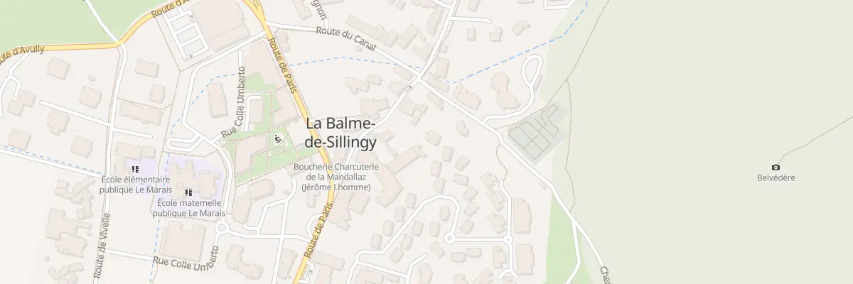 Plan du 12B Rte de Choisy à La Balme-de-Sillingy