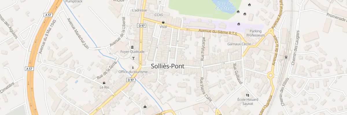 Plan du 1B Pl de la Victoire à Solliès-Pont