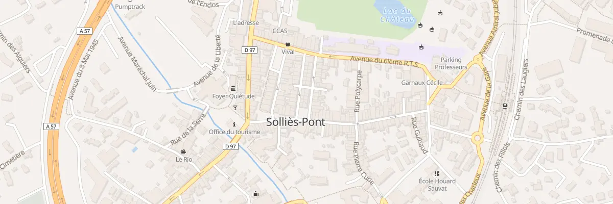 Plan du 1 Rue Marie-Christine Blachas à Solliès-Pont