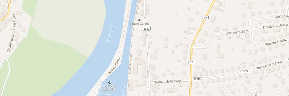Plan du 45 Rue Jean Bogé à Port-sur-Saône