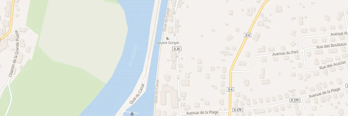 Plan du 43 Rue Jean Bogé à Port-sur-Saône