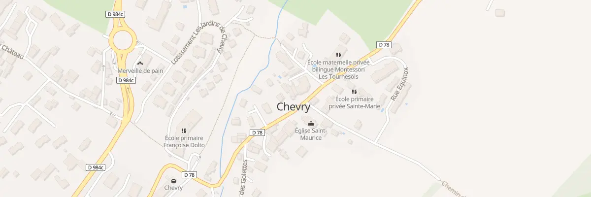 Plan du 515 Rue Saint-Maurice à Chevry