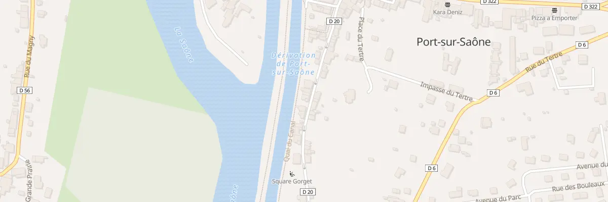 Plan du 23 Rue Jean Bogé à Port-sur-Saône