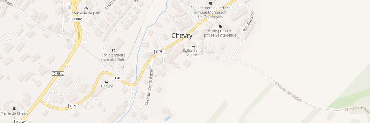 Plan du 488 Rue Saint-Maurice à Chevry