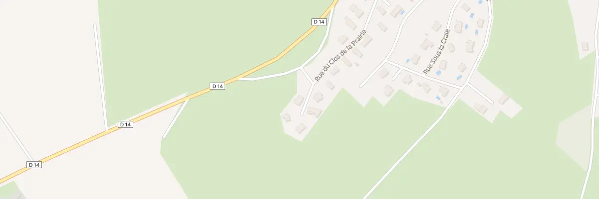 Plan du 20 Rue du Clos de la Prairie à Bonnay