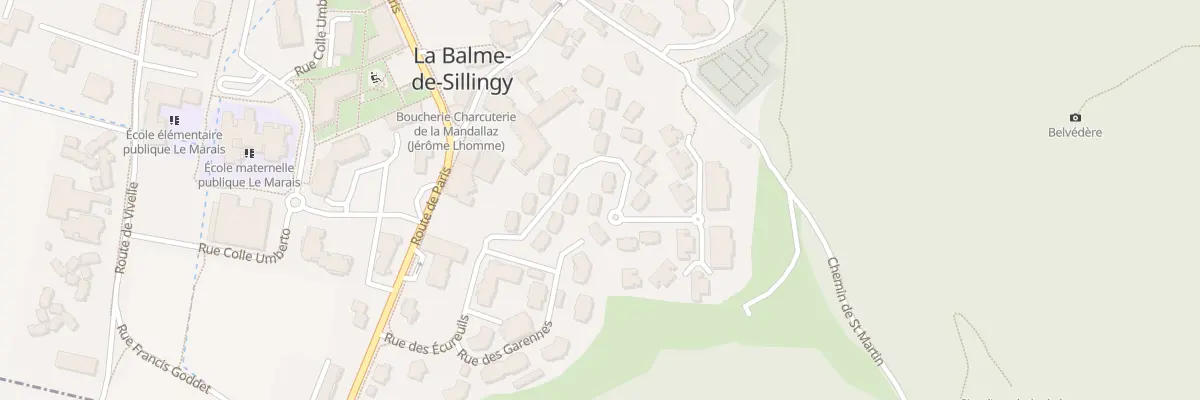Plan du 18 Rue des Epervières à La Balme-de-Sillingy