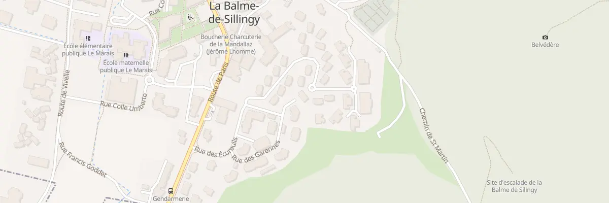 Plan du 24 Rue des Epervières à La Balme-de-Sillingy
