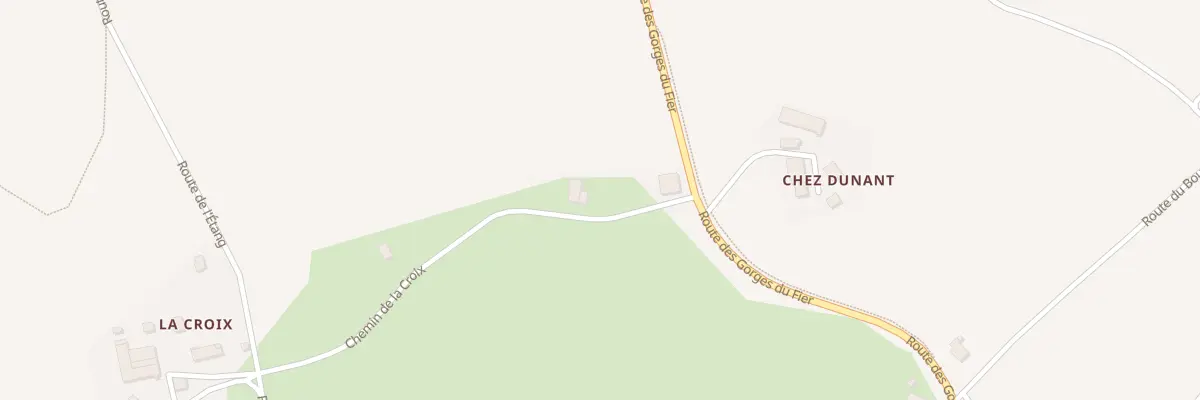 Plan du 18 Che de la Croix à Chavanod