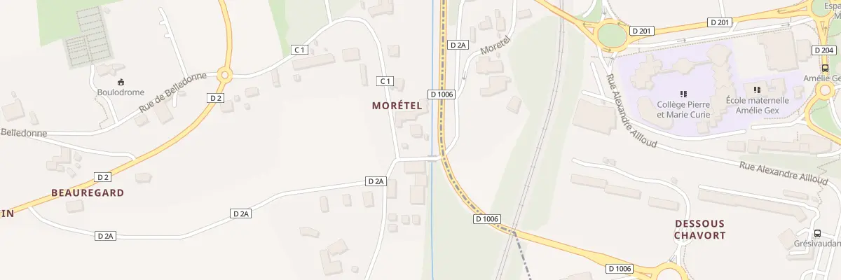 Plan du 31 Rue du pont du Bon de Loge à Porte-de-Savoie