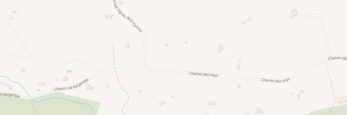 Plan du 2710 Che des Veys à Cuers