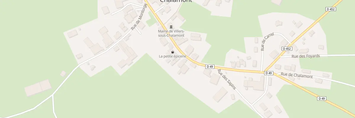 Plan du 9 Gr Grande Rue à Villers-sous-Chalamont
