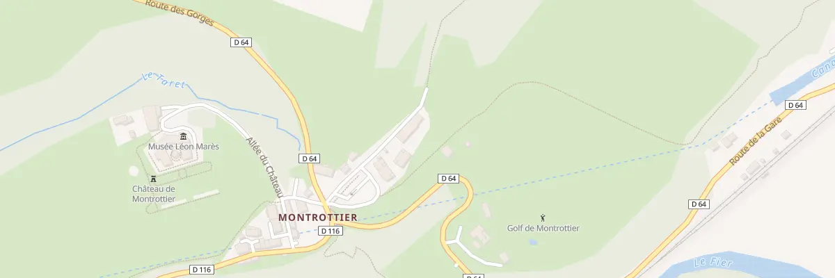 Plan du 100 Che de la Violette à Lovagny
