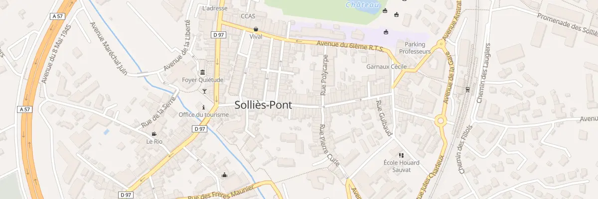 Plan du 11 Rue Notre Dame à Solliès-Pont