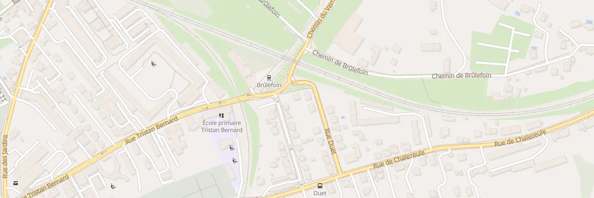 Plan du 32B Rue Tristan Bernard à Besançon