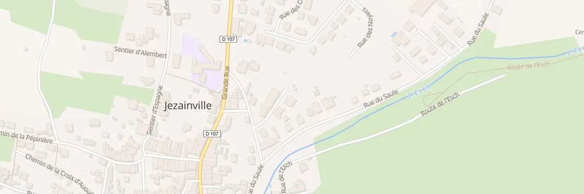 Plan du 15B Rue du Saule à Jezainville